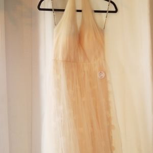 NWT ASOS Chi-Chi London Halter Dress